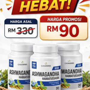 PAKEJ - 3 BOTOL ASHWA